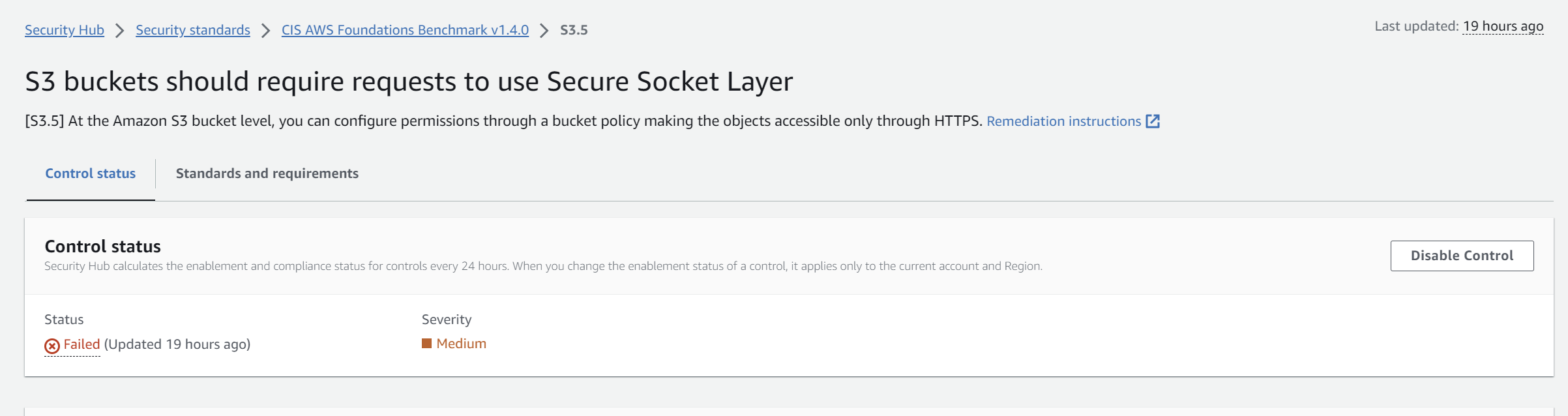S3 buckets should require requests to use Secure Socket Layer