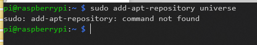 fixed - add-apt-repository: command not found