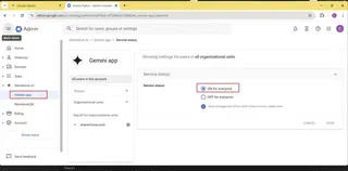 Generative AI and Gemini app